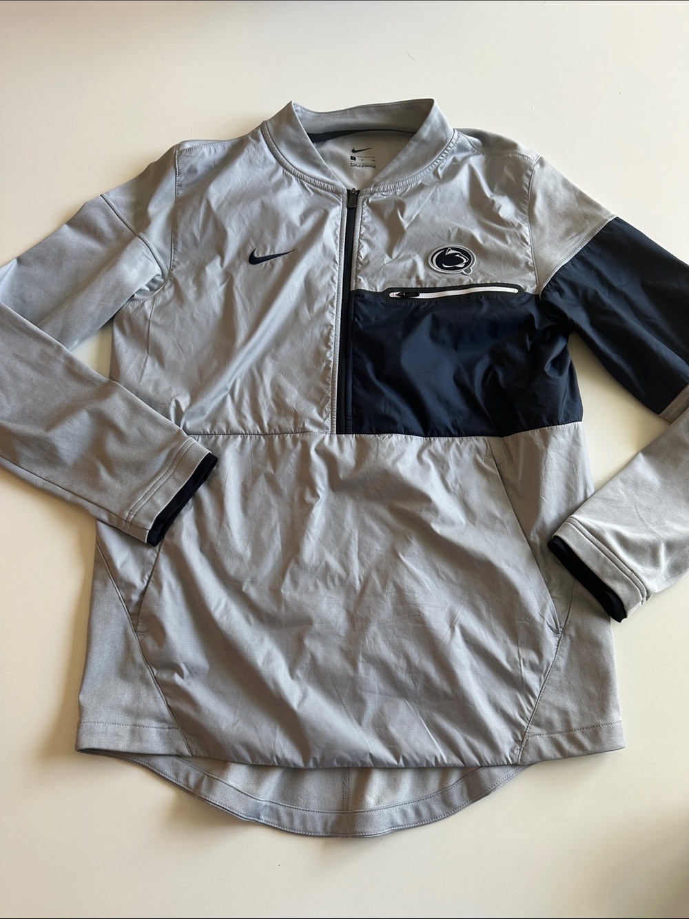 Nike Penn State Half-Zip Athletic Pullover